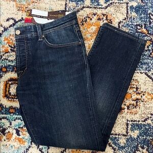 Dark Blue Men’s Sartoria Tramarossa Italian Designer Jeans